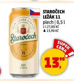 Penny Market Pivo staročech nabídka