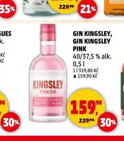 Penny Market Gin kingsley pink nabídka