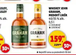 Penny Market John graham medový likér nabídka