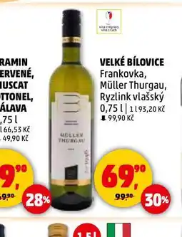 Penny Market Velké bílovice ryzlink vlašský nabídka