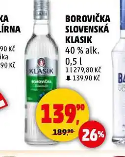 Penny Market Borovička slovenská klasik nabídka