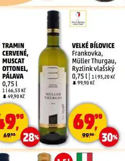 Penny Market Velké bílovice müller thurgau nabídka