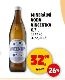 Penny Market Vincetka minerální voda nabídka