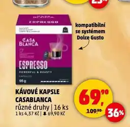 Penny Market Casablanca kávové kapsle nabídka
