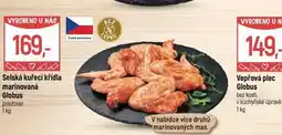 Globus Selská kuřecí stehna marinovaná nabídka