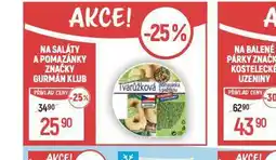 Saláty a pomazánky