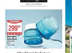 Globus Neutrogena hydro boost gelový krém nabídka
