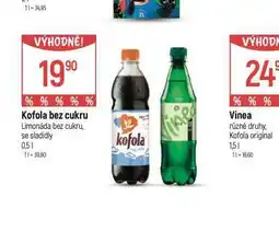 Globus Kofola bez cukr nabídka