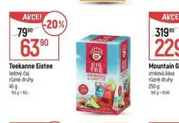 Globus Teekanne eistee nabídka