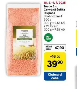 Tesco Červená čočka loupaná drobnozrnná nabídka
