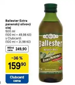 Tesco Ballester extra panenský olivový olej nabídka