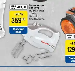 Tesco Ruční šlehač nabídka