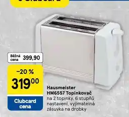 Tesco Topinkovač nabídka