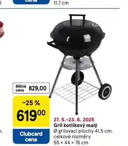 Tesco Gril kotlíkový malý nabídka