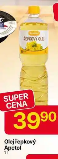 Hruška Apetol Olej řepkový 1l nabídka