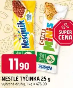 Trefa Nestlé tyčinka nabídka