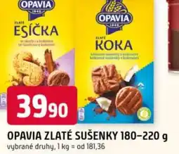 Trefa Opavia zlaté sušenky nabídka