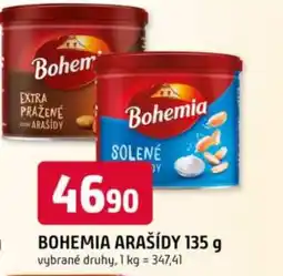 Trefa Bohemia arašídy nabídka