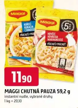 Trefa Maggi chutná pauza nabídka