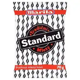 Hruška Marila Standard pražená mletá káva robusta 70g nabídka