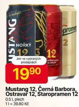 Hruška Mustang 12, plech 0,5l nabídka