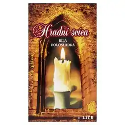 Hruška Hradní svíca bílé polosladké víno 1l nabídka