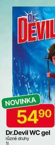 Hruška Frosch WC gel, vybrané druhy 1l nabídka