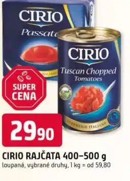 Trefa Cirio rajčata nabídka