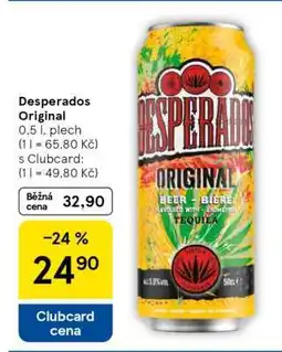 Tesco Desperados Original nabídka