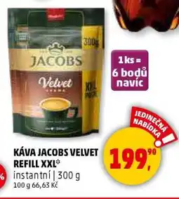 Penny Market KÁVA JACOBS VELVET REFILL XXL nabídka