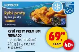 Penny Market RYBÍ PRSTY PREMIUM NOWACO nabídka