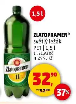 Penny Market Zlatopramen světlý ležák nabídka