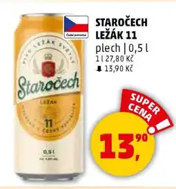 Penny Market Staročech Ležák 11 nabídka