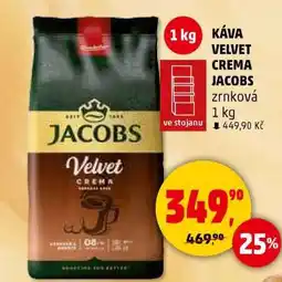 Penny Market Káva Velvet Crema Jacobs nabídka