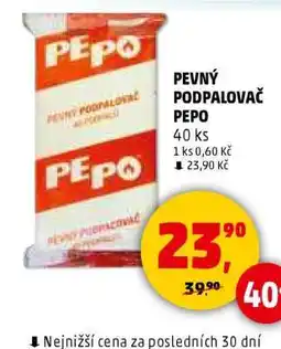 Penny Market PEVNÝ PODPALOVAČ PEPO nabídka