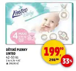 Penny Market DĚTSKÉ PLENKY LINTEO nabídka