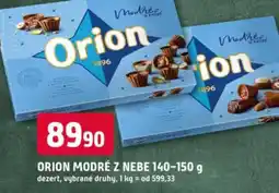 Trefa Orion modré z nebe nabídka
