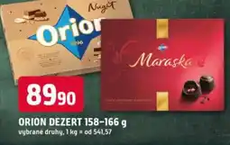 Trefa Orion dezert nabídka