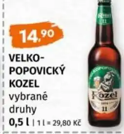 Trefa Velkopopovický kozel nabídka