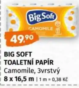 Trefa Big soft toaletní papír nabídka