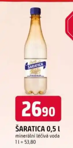 Trefa ŠARATICA minerální léčivá voda nabídka