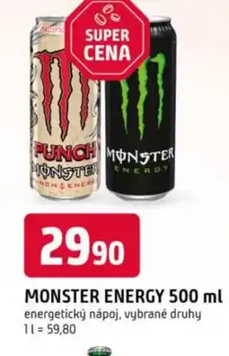 Trefa Monster energy nabídka