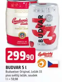 Trefa BUDVAR nabídka