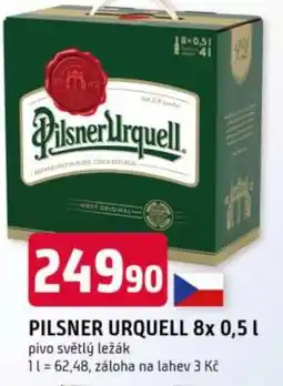 Trefa Pilsner urquell nabídka
