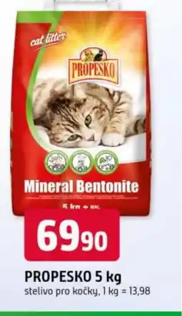 Trefa PROPESKO stelivo pro kočky nabídka