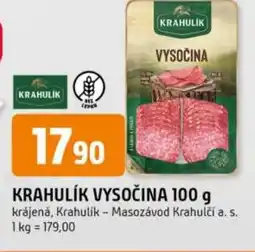Trefa Krahulík vysočina nabídka
