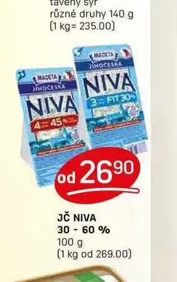 Flop JČ NIVA 30 - 60 % 100g nabídka