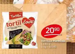 Flop TORTILLA PŠENIČNÁ 4 x 60 g nabídka