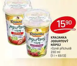 Flop KRAJANKA JOGURTOVÝ NÁPOJ různé příchutě 230 ml nabídka