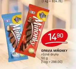 Flop OPAVIA MIŇONKY různé druhy 50 g nabídka